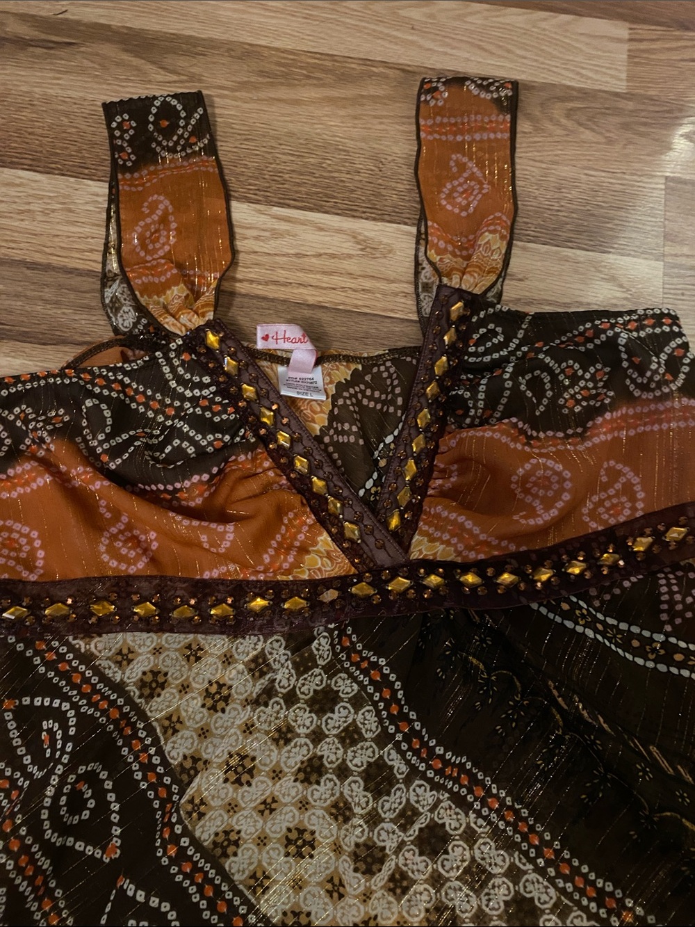 Patchwork Print Camisole - Picture 2 of 5